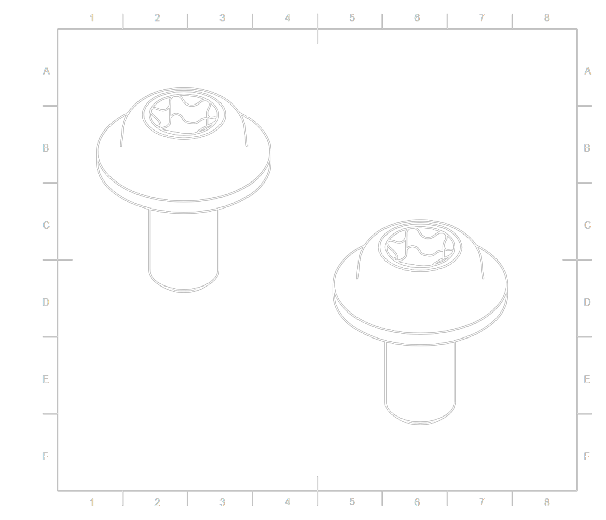 4x M4x8 torx screw