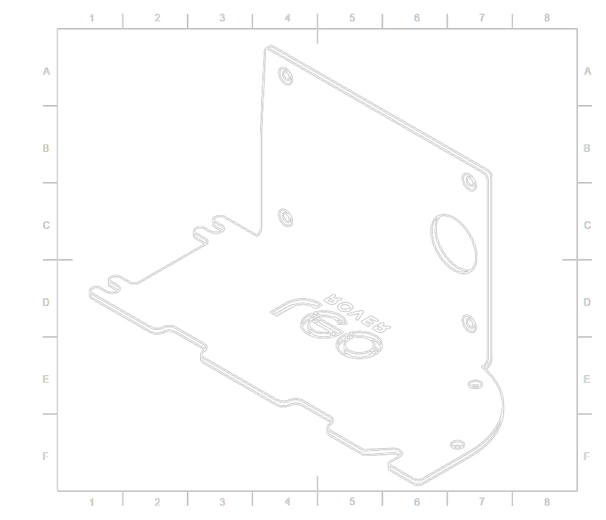 Battery metal plate