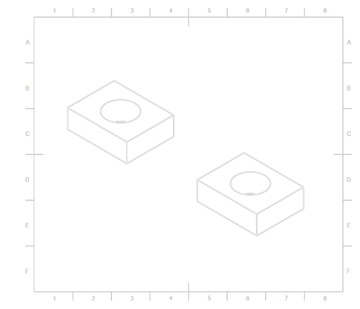 M4 square nut