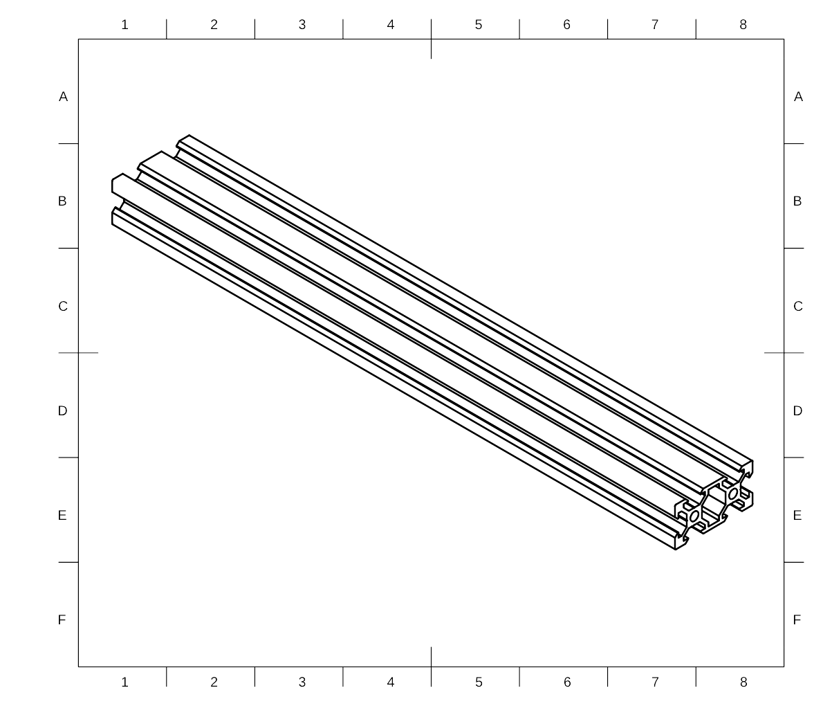 V-slot beam