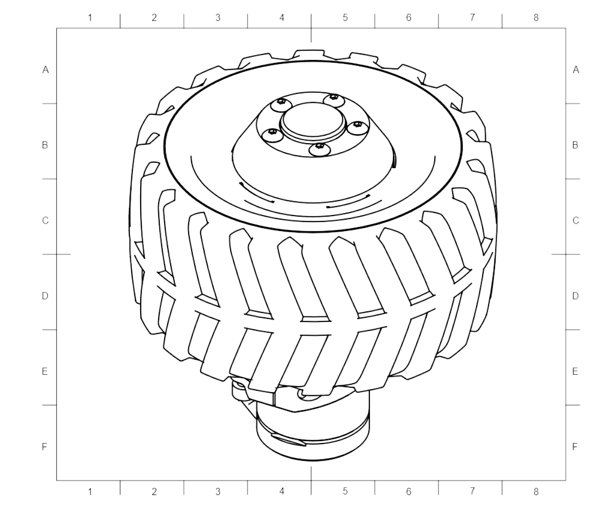 Rover's wheel