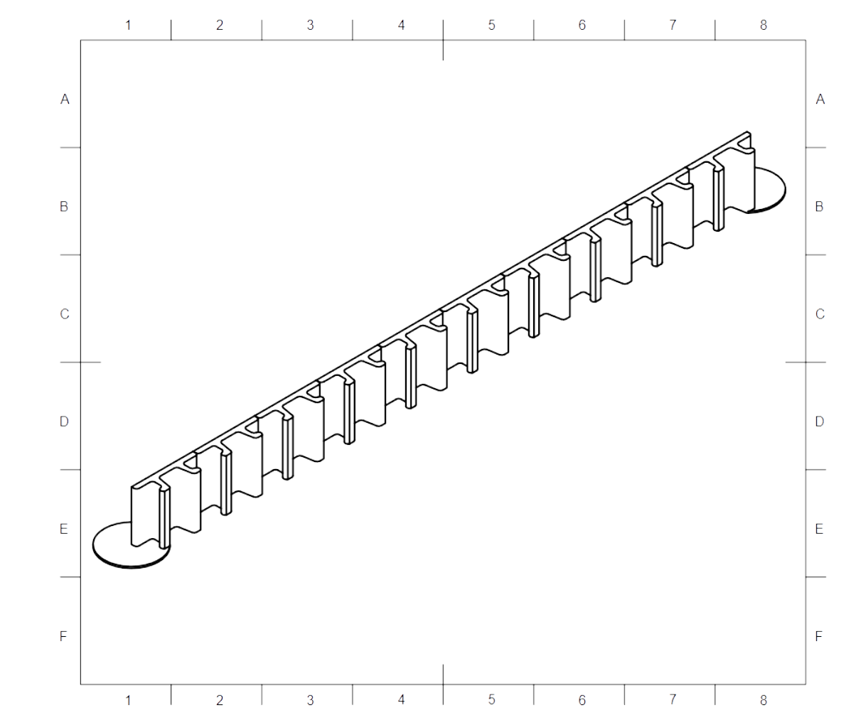 V-slot clip stick