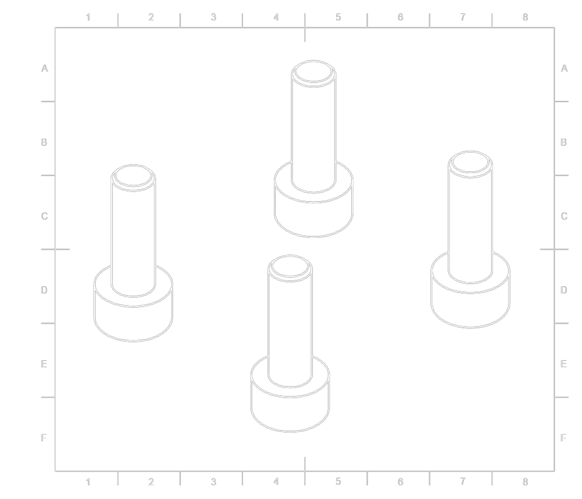 4x M4x16 screw