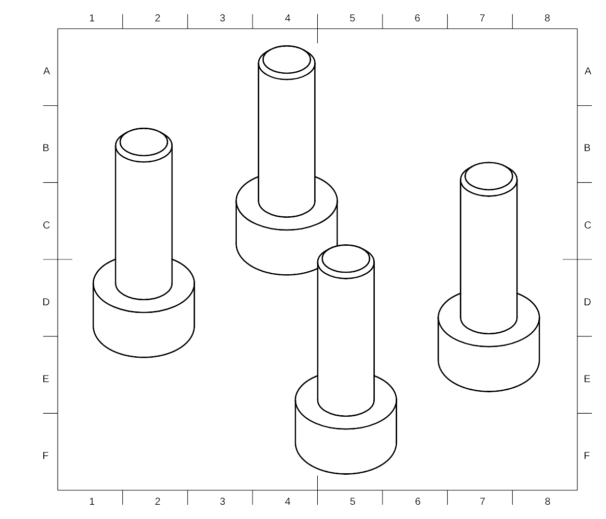 4x M4x12 screw