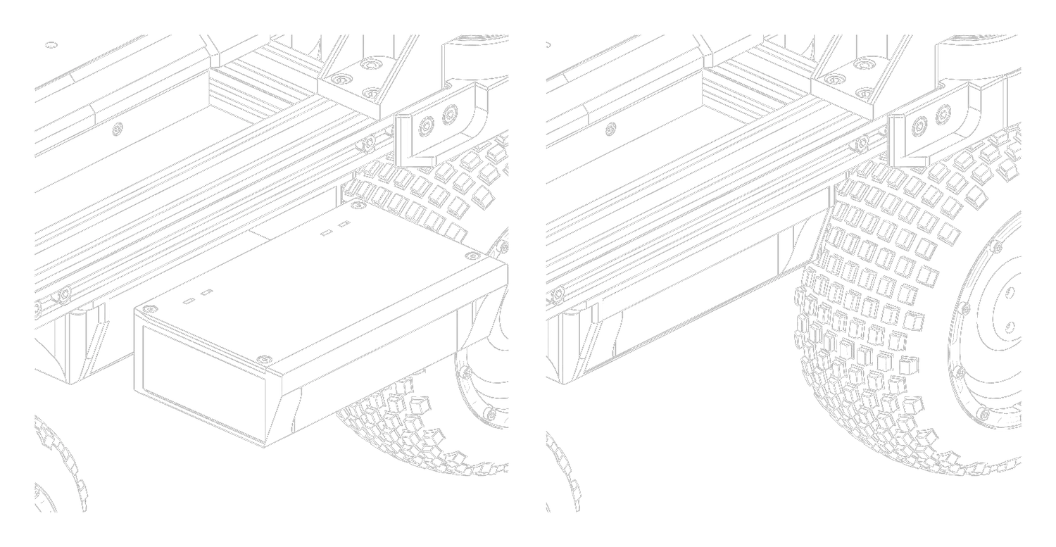 Raph's battery removed and inserted
